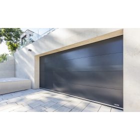   3500x2245mm Ecotor Easy Garázskapu , Antracit vagy Fehér, Szélesbordás faeres