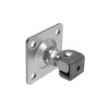 Talpas kapuforgáspont kontraanyával, Zn M16, 80×80