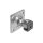 Talpas kapuforgáspont kontraanyával, Zn M16, 80×80