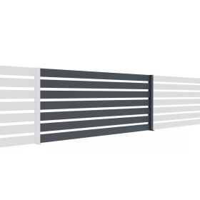 Kerítés összeállítás 20×100 léccel, 0,9x2m
