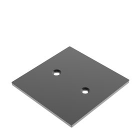 Alumínium oszlopfedél 80×80 R7016