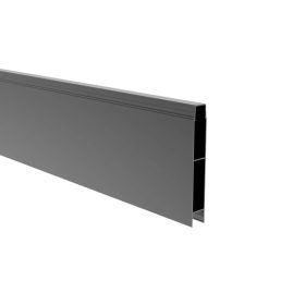   Alumínium teljes kerítésbetét, 20 x 120 – 2,0 m – Antracit RAL 7016