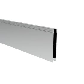   Alumínium teljes kerítésbetét, 20 x 120 – 6,0 m – Natural