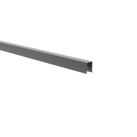   Alumínium felső lezáró profil teljes kerítéskitöltéshez FG/F20 betéthez L-2000