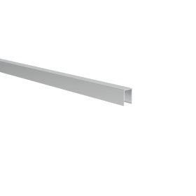   Alumínium felső lezáró profil teljes kerítéskitöltéshez FG/F20 – 6,0 m - Natural