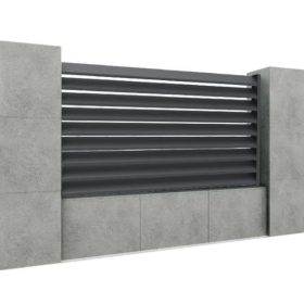 Kerítéskészlet 20x105-as lamellával, 1,2x2m