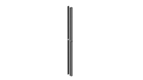 50x60-as alumínium oszlopkészlet és zárófedél záró részhez - 1850mm R7