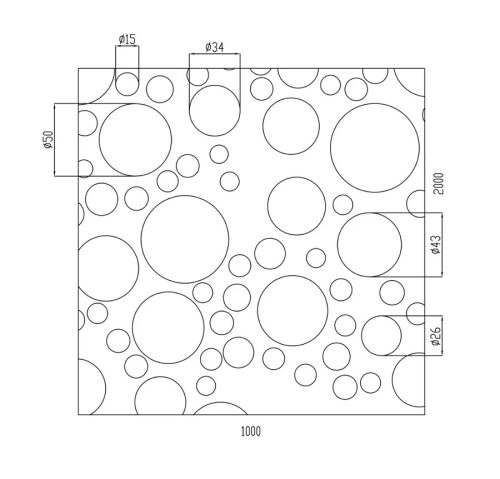 Dizájn 3D lemez - Zn