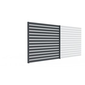 Kerítés összeállítás 20×100 léccel, 1,85x2m