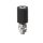 Támasztógörgő fekete PVC Zn, D42mm, black