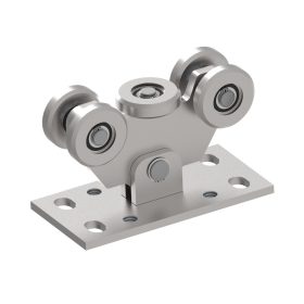 Úszókapu görgő Zn, profile 70x70mm