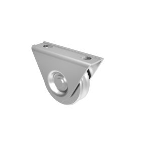 Rozsdamentes görgő tolókapuhoz-U-profilhoz , INOX, D80