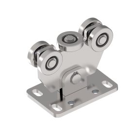 Úszókapu Rozsdamentes görgőcsoport AISI 304 60×60