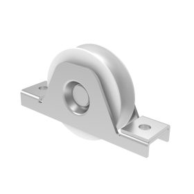   Rozsdamentes görgő tolókapuhoz-U-profilhoz, INOX / NEJLON, D80mm
