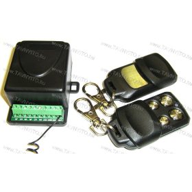KT01 rádiós, univerzális, kapunyitó vevő-adó szett