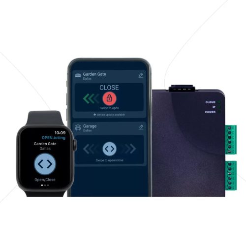 OPEN.ioting Power 12-24V okos WiFi/LAN kapunyitó (antennával)