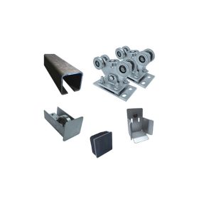 Úszókapu garnitúra, 4,5m nyílláshoz Fe, 70x70mm szett