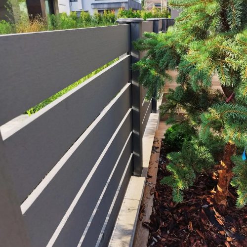 Standard WPC Kerítés antracit