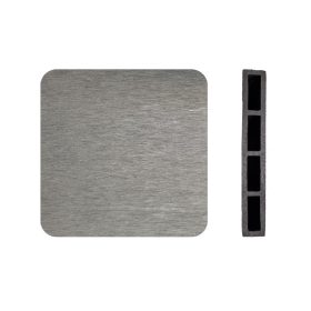 Standard WPC kerítés világos antracit