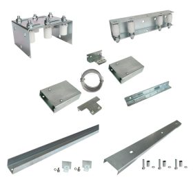 Teleszkópos rendszer 2 részes tolókapuhoz 4m-ig