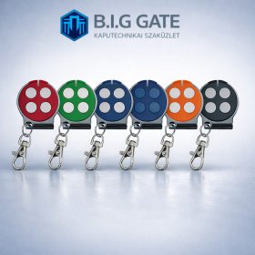   TX-MULTICOLOR3 kapunyitó távirányító univerzális, 270-870MHz, fém házban 4Ch