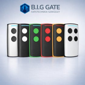   TX-MULTICOLOR5 kapunyitó távirányító univerzális, 270-870MHz 4Ch