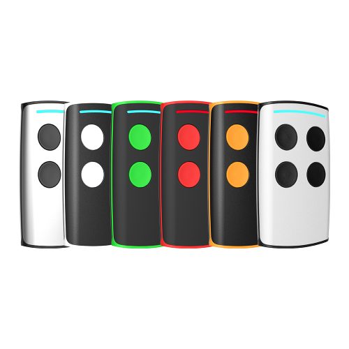 TX-MULTICOLOR5 kapunyitó távirányító univerzális, 270-870MHz 4Ch