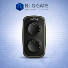   WHY EVO NOA MINI fekete-zöld kapunyitó távirányító univerzális