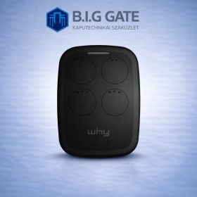   WHY EVO NOA fekete-fekete kapunyitó távirányító univerzális