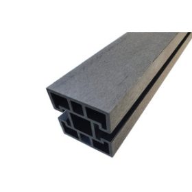 WPC kerítés oszlop antracit