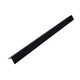 WPC-Aluminium csavartakaró L- profil fekete