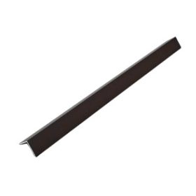 WPC-Aluminium csavartakaró L- profil barna