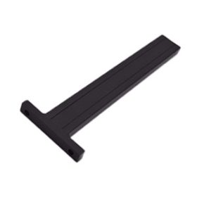 WPC-Talpas aluminium támasztó fekete