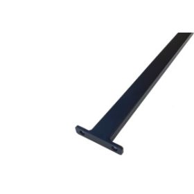 WPC-Támasztó vas fekete 