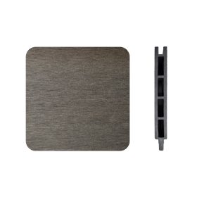 A Zárt WPC kerítés antracit